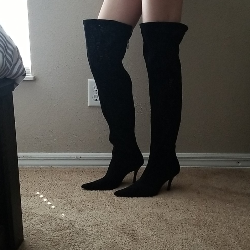 Collin Stuart thigh high boots